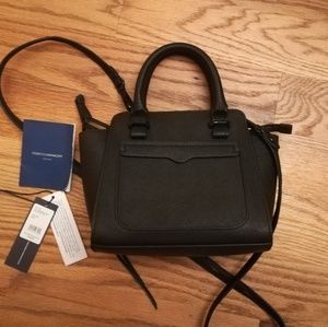 Rebecca Minkoff Micro Avery tote, saffiano leather